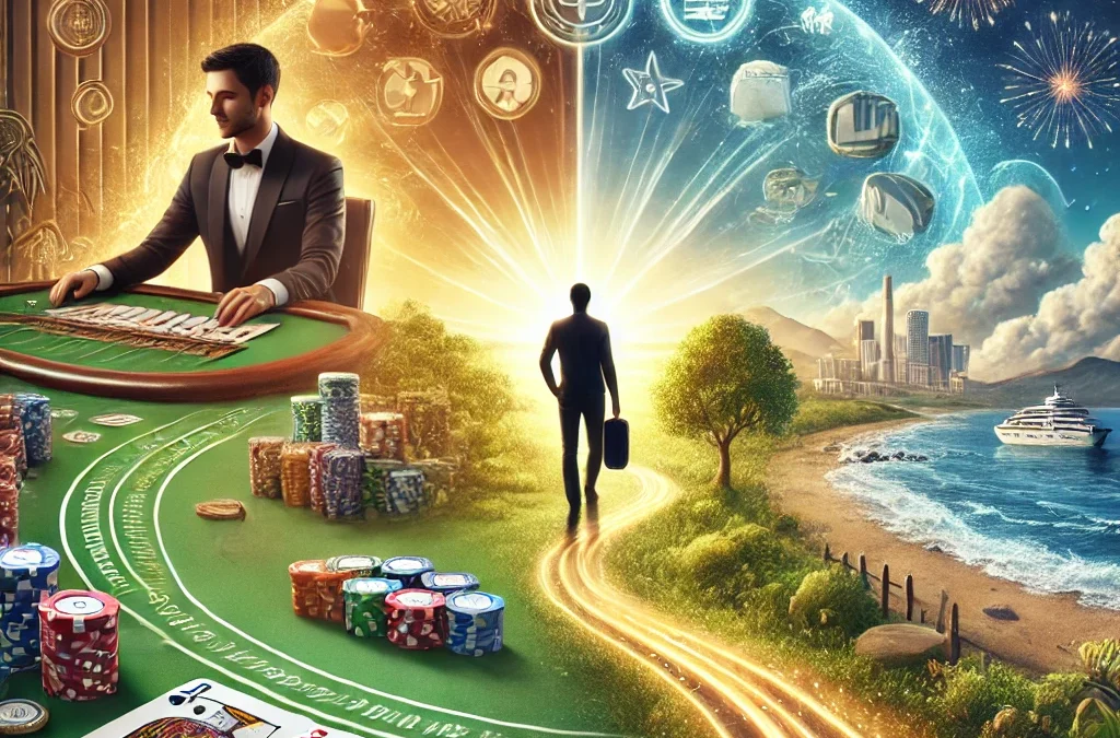 從百家樂到自由人生！一名男人的自我突破之旅